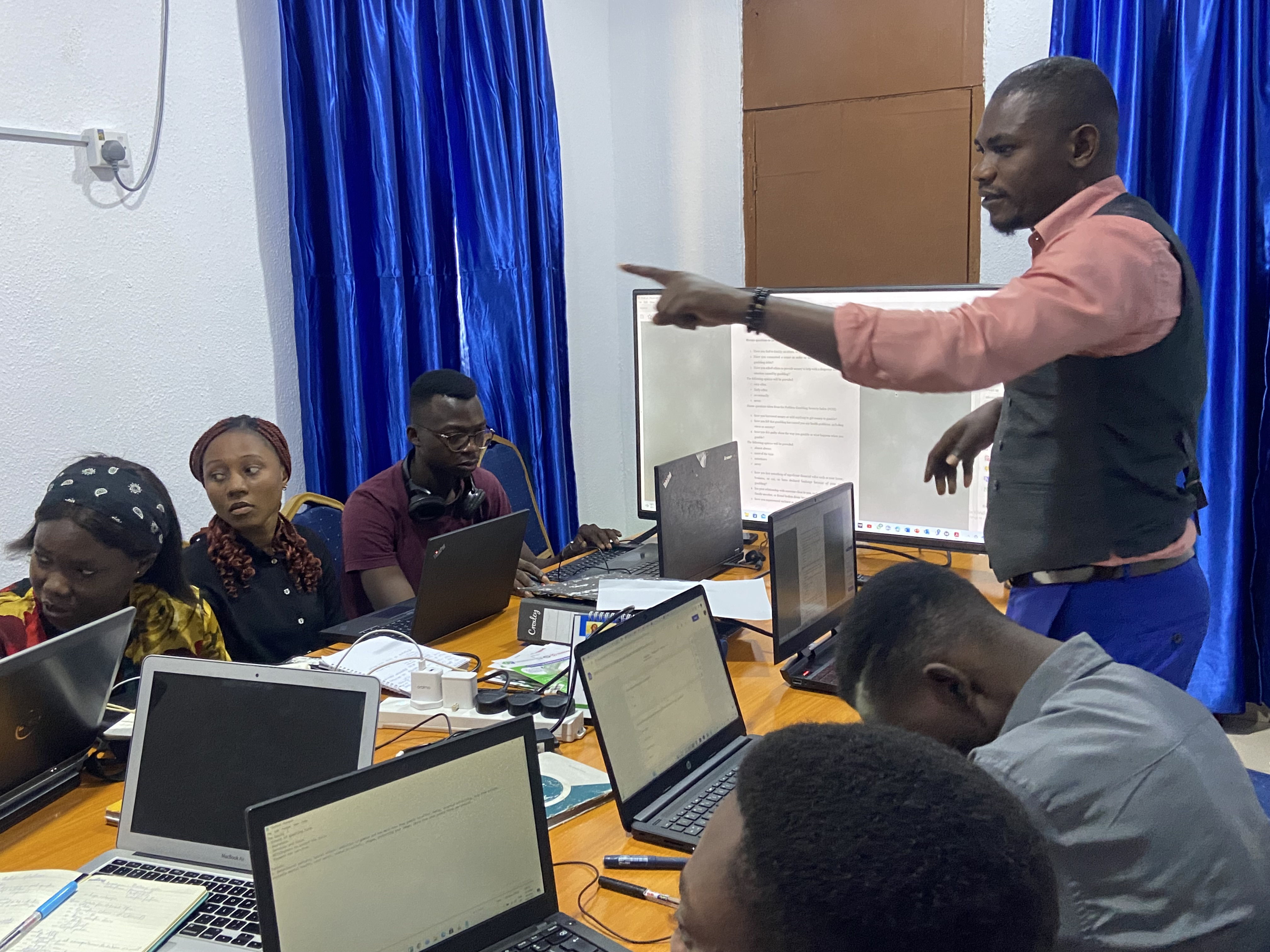 Phos consults taining or meeting with our clients on NGO Operations Business Strategy Development 